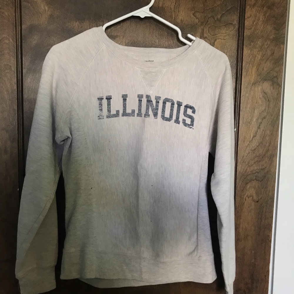 Illinois Women’s Fitted Crewneck. Champion